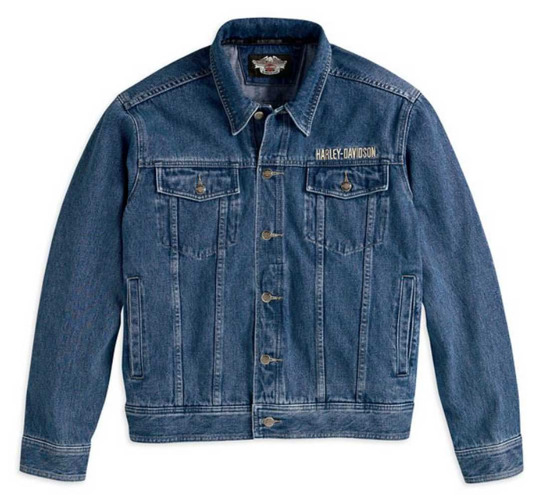 Harley-Davidson® Men's Bar & Shield Denim Jacket 99040-08VM