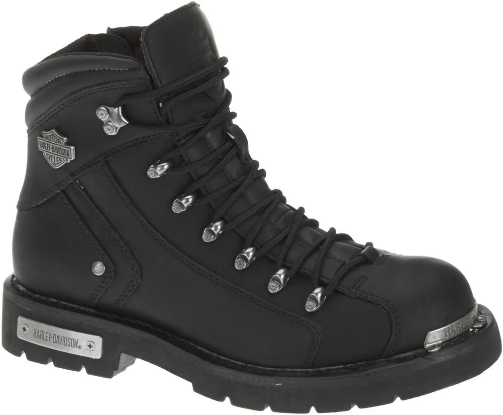 Harley-Davidson® Men's Electron Black 6.00-Inch Motorcycle Boots