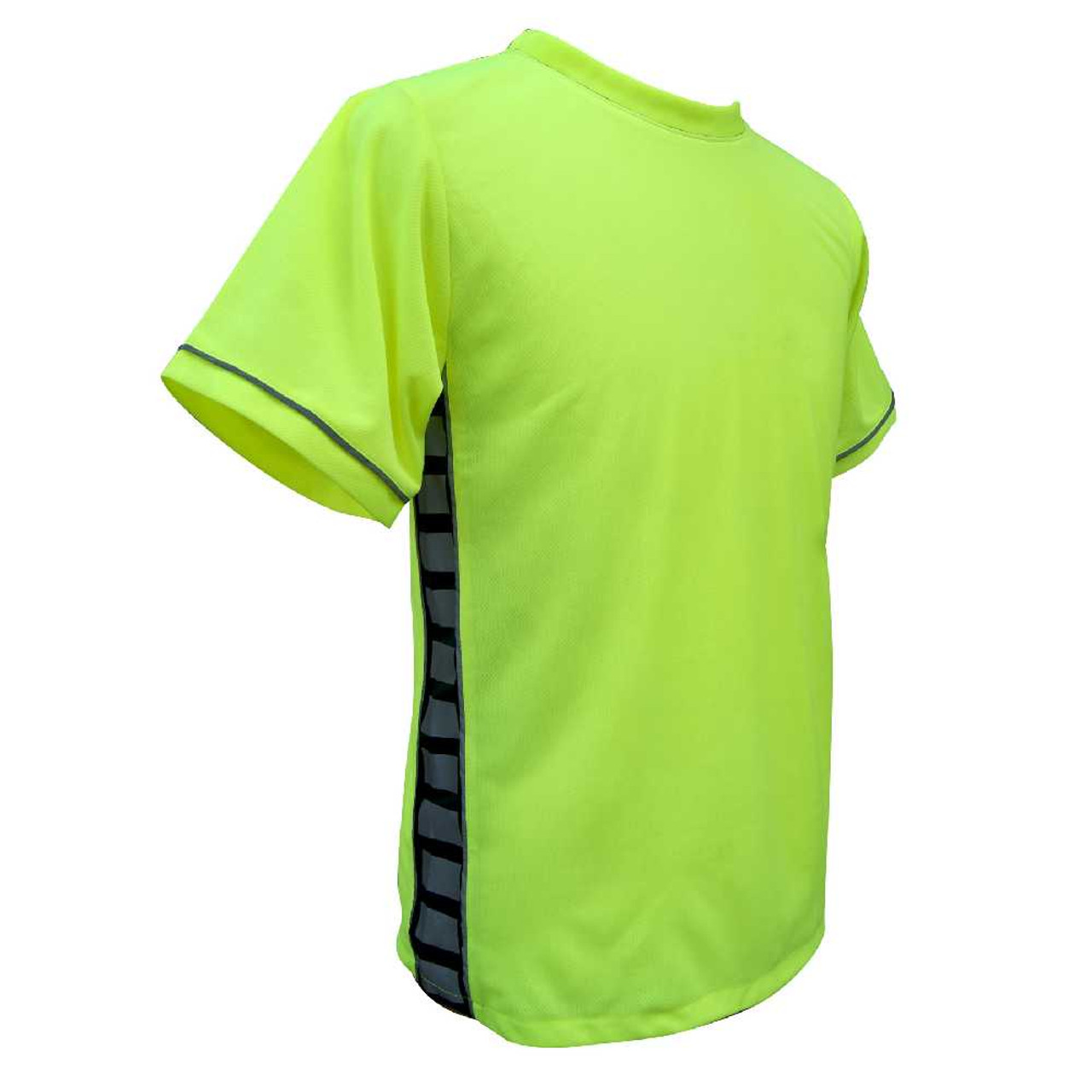 Missing Link Men's Evolution Tee Shirt Hi Viz Green POG