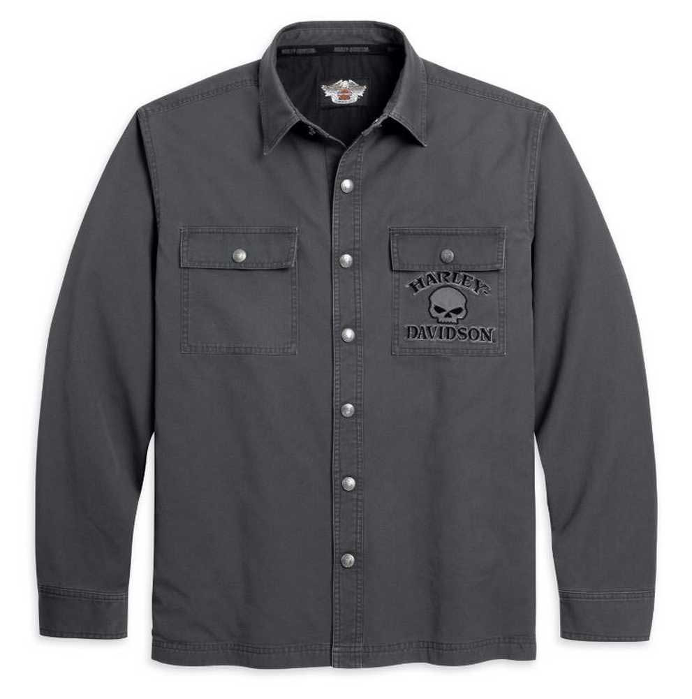 Harley-Davidson® Men's Willie G. Skull Shirt Jacket 99011-11VM