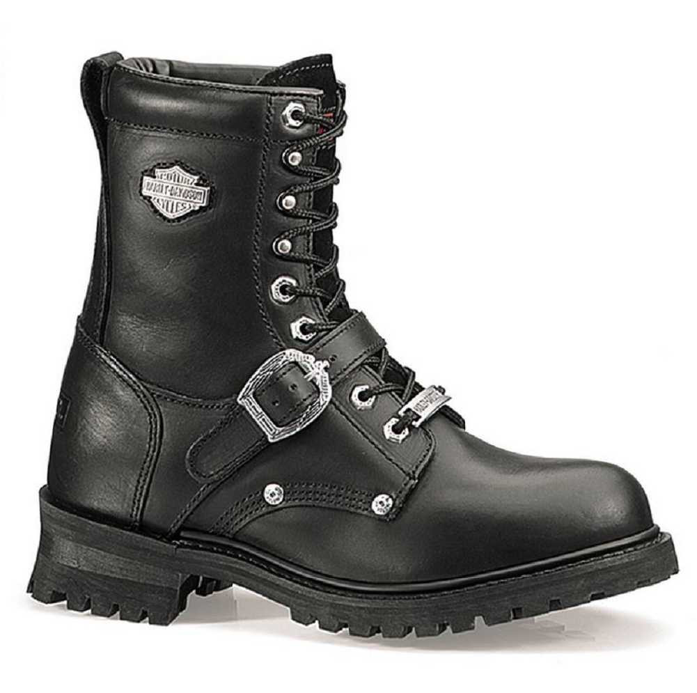 Harley-Davidson® Men's Faded Glory 8-Inch Motorcycle Black Boots