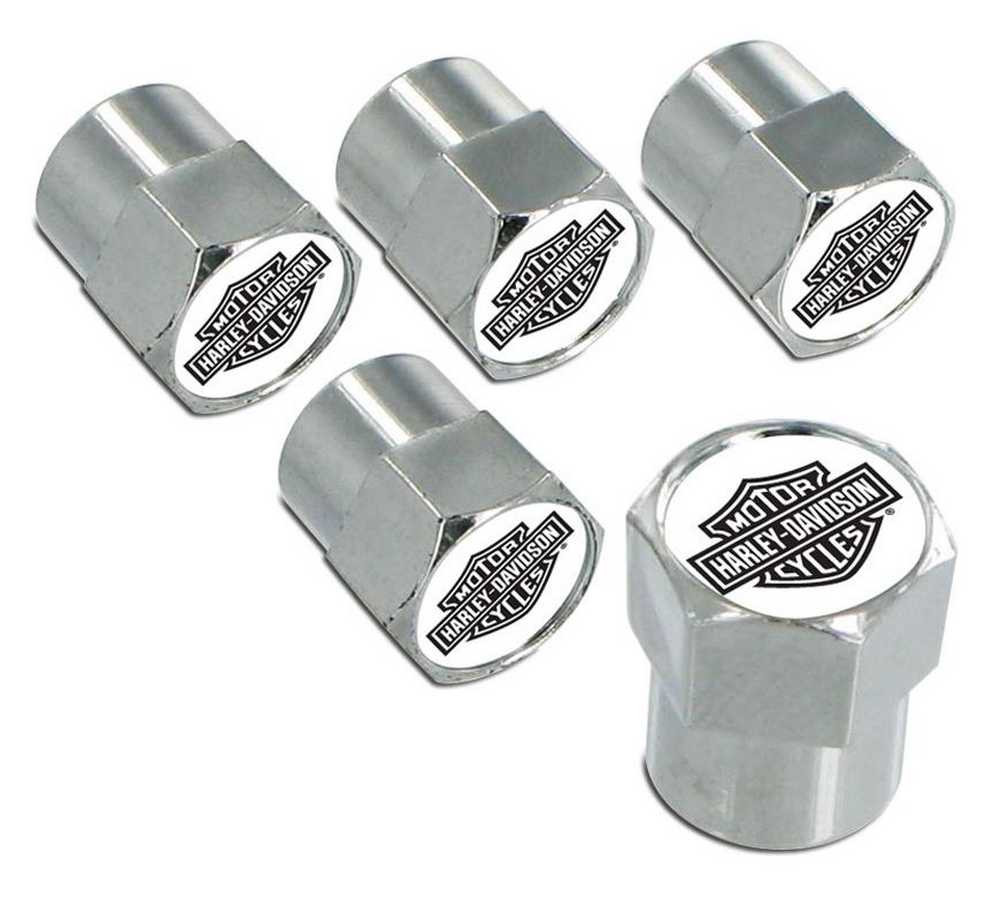 Shield Valve Stem Cap Covers Chrome 