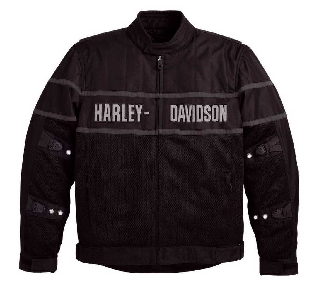 Harley-Davidson® Men's Classic Cruiser Mesh Riding Jacket 98248
