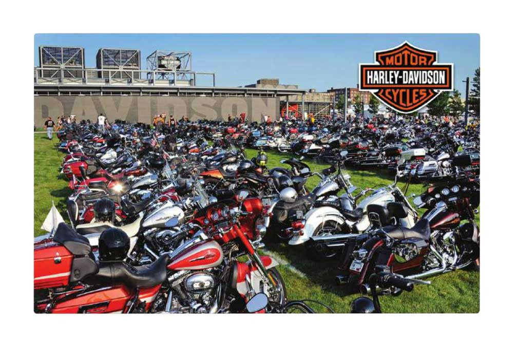 3Harley Davidson バイク ジグソーパズル Harley-Davidson® Jigsaw Puzzle Collector's Edition, H-D Bike Lot