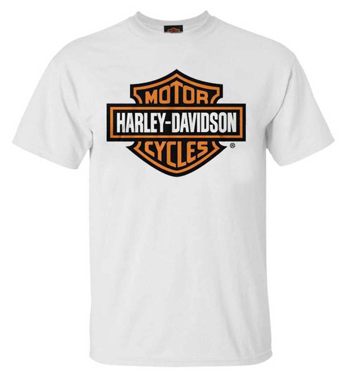 Harley-Davidson® Men's Bar & Shield Logo Crew-Neck Cotton T-Shirt