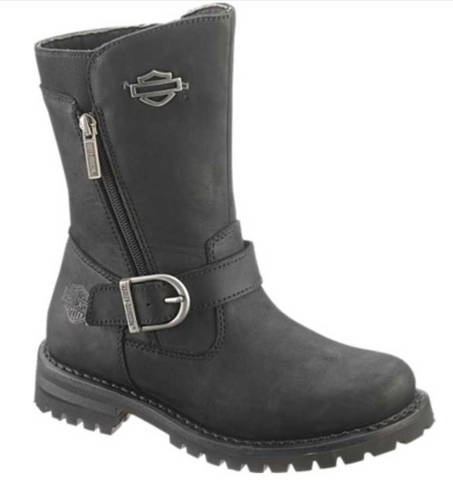 Harley-Davidson® Women's Lizzie 8.2-Inch Black Leather Motorcycle