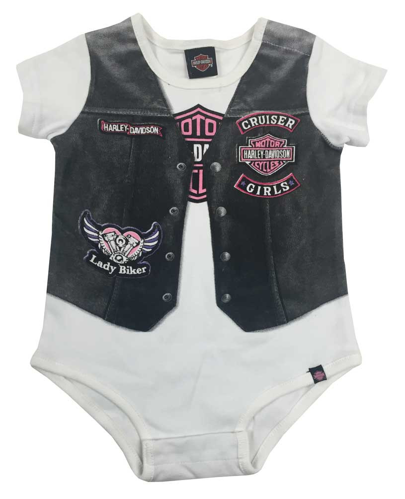 infant leather vest