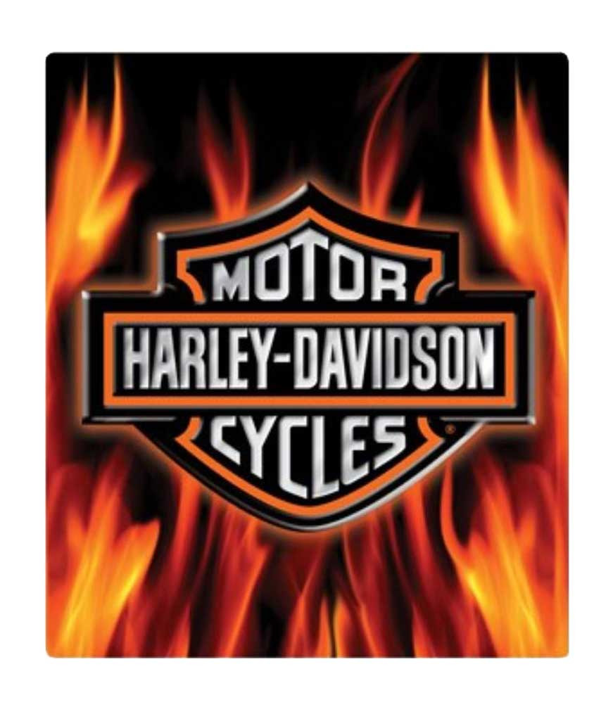 美品！XL Harley-Davidson FLAMING エンジンフレイム Harley-Davidson® Embossed Flaming Bar & Shield Logo Tin Sign, 13 x
