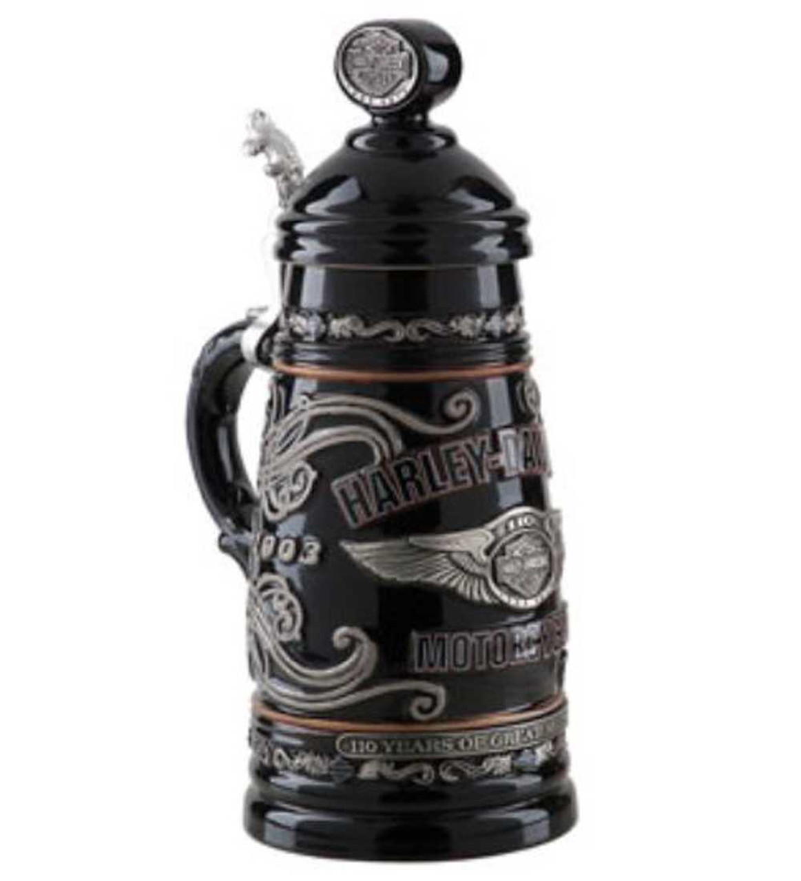 Harley Davidson 110th Anniversary Stein Hdl 18604 Limited Edition