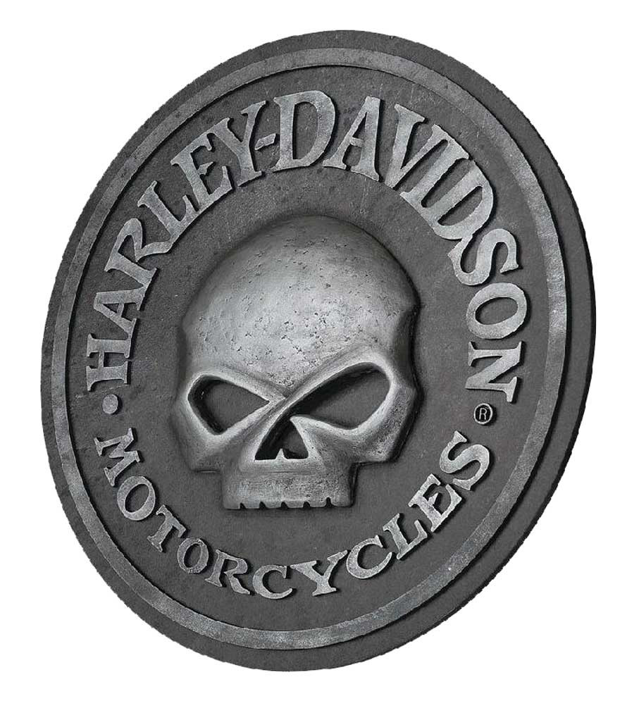 Harley-Davidson® Willie G Skull Sculpted 3D Pub Sign, 18 in
