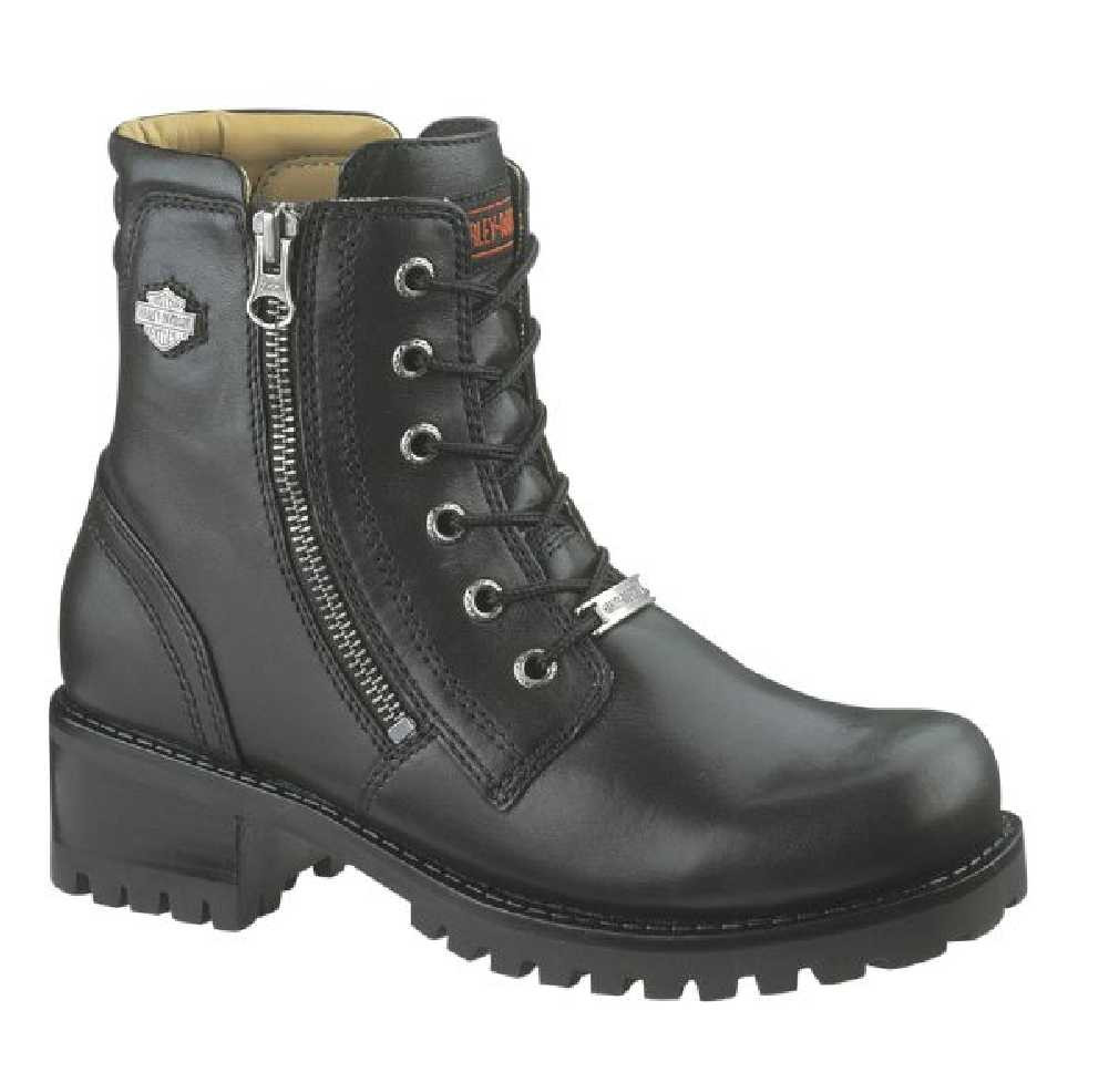 Harley-Davidson® Women's Alysa Black Leather 5.5-Inch Motorcycle