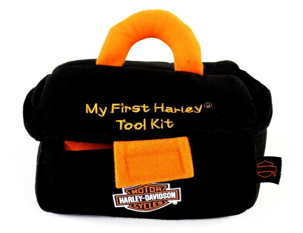 HarleyDavidson® Kid's Stuffed Tool Kit, My First Harley Tool Kit, BLK