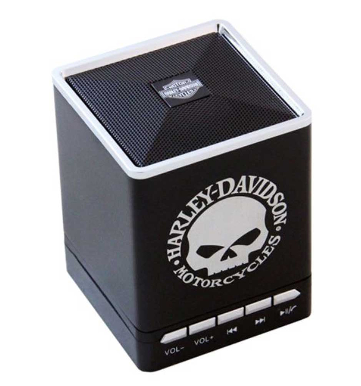 Harley Davidson Willie G. Skull Portable Bluetooth Speakers w