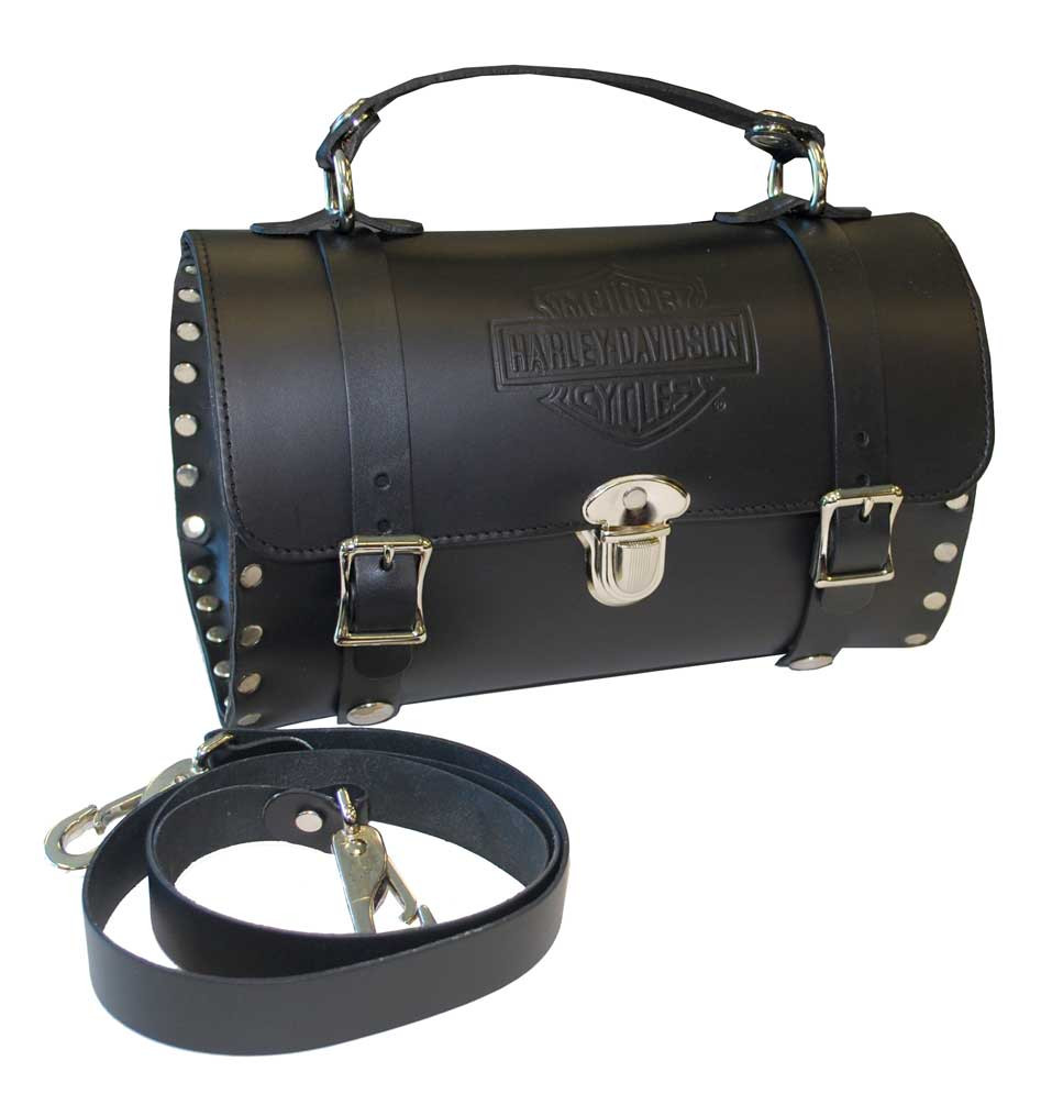 Harley-Davidson® Women's Embossed Bar & Shield Barrel Studded