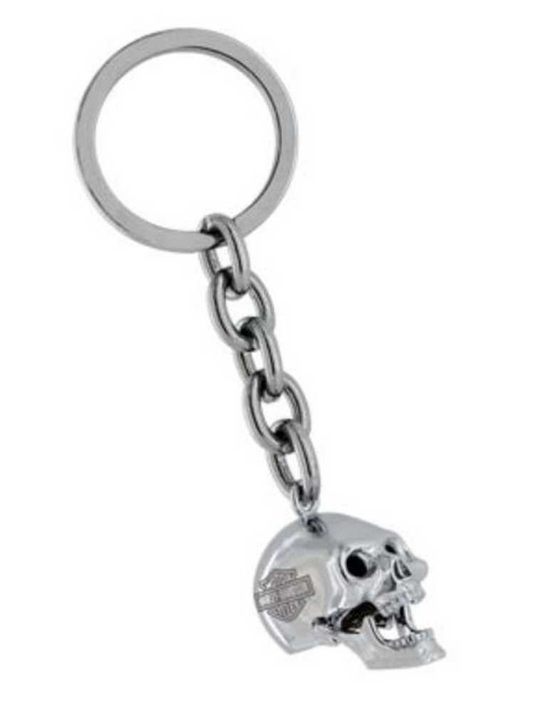 Harley-Davidson® 3D Skull Key Chain With Moving Jaw HDK191