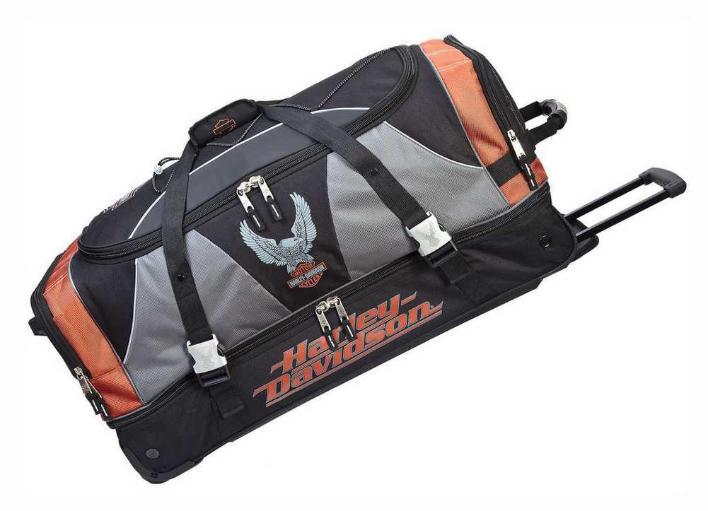 Harley-Davidson® 32 Inch XL Super Organized Duffel, Wheeled Bag