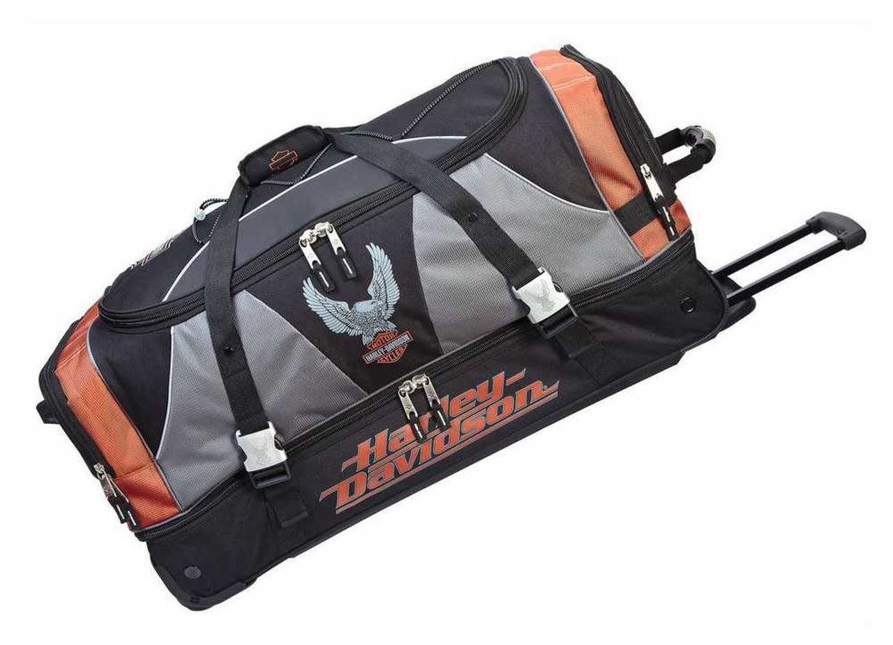 Harley Davidson 32 Inch XL Super Organized Duffel Wheeled Bag