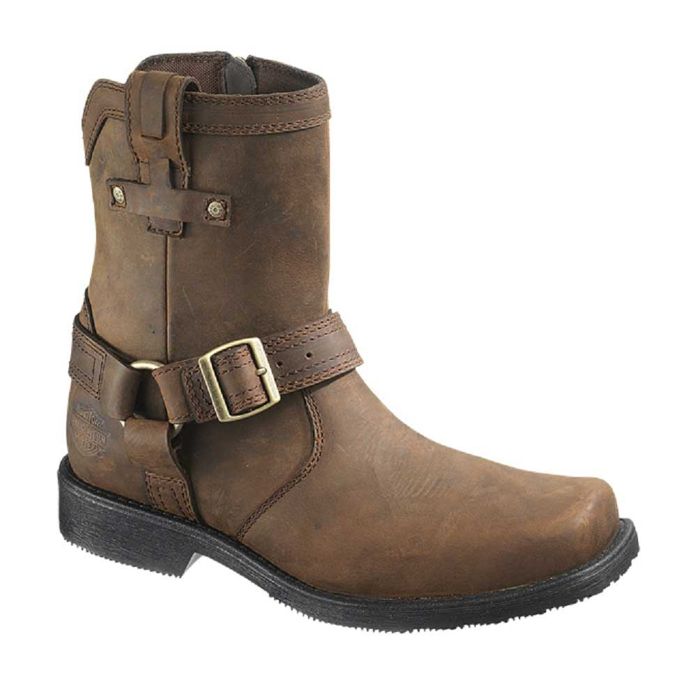 Harley-Davidson® Men's Corey 10.25-Inch Side-Zip Brown Motorcycle Harley-Davidson® Men's Corey 10.25-Inch Side-Zip Brown Motorcycle