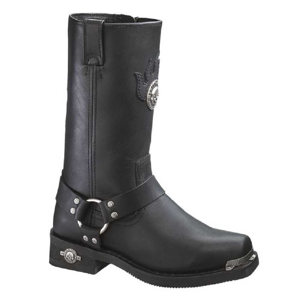 Harley-Davidson® Men's Delinquent Skull Harness Black Motorcycle