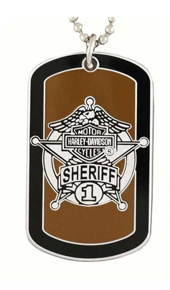 sheriff dog tag