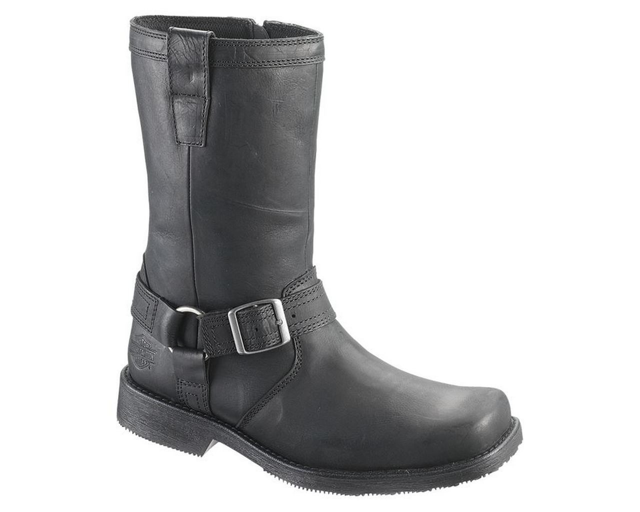 Harley-Davidson® Men's Camden 9-Inch Black or Brown Boots. Inside