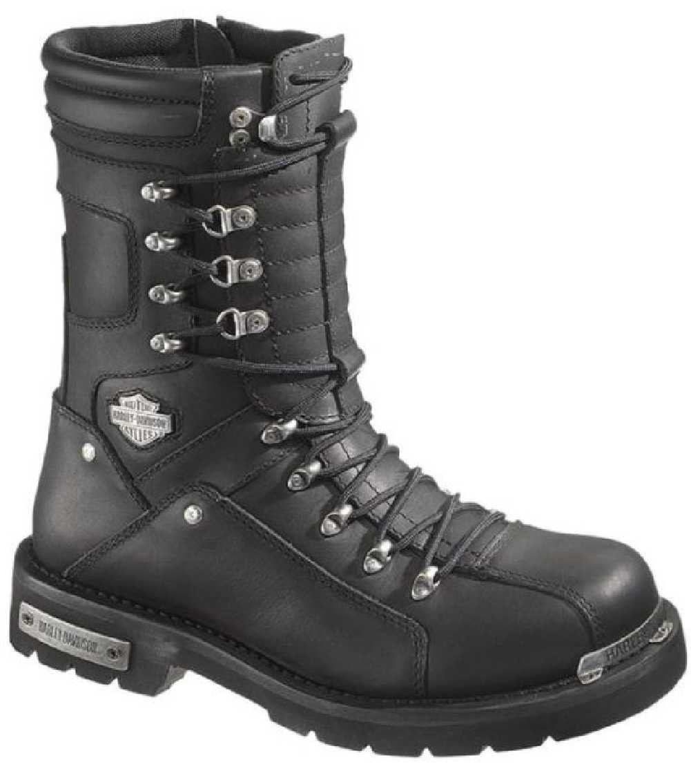 Harley-Davidson® Wolverine Men's Alsten 9.5-Inch Black Boots