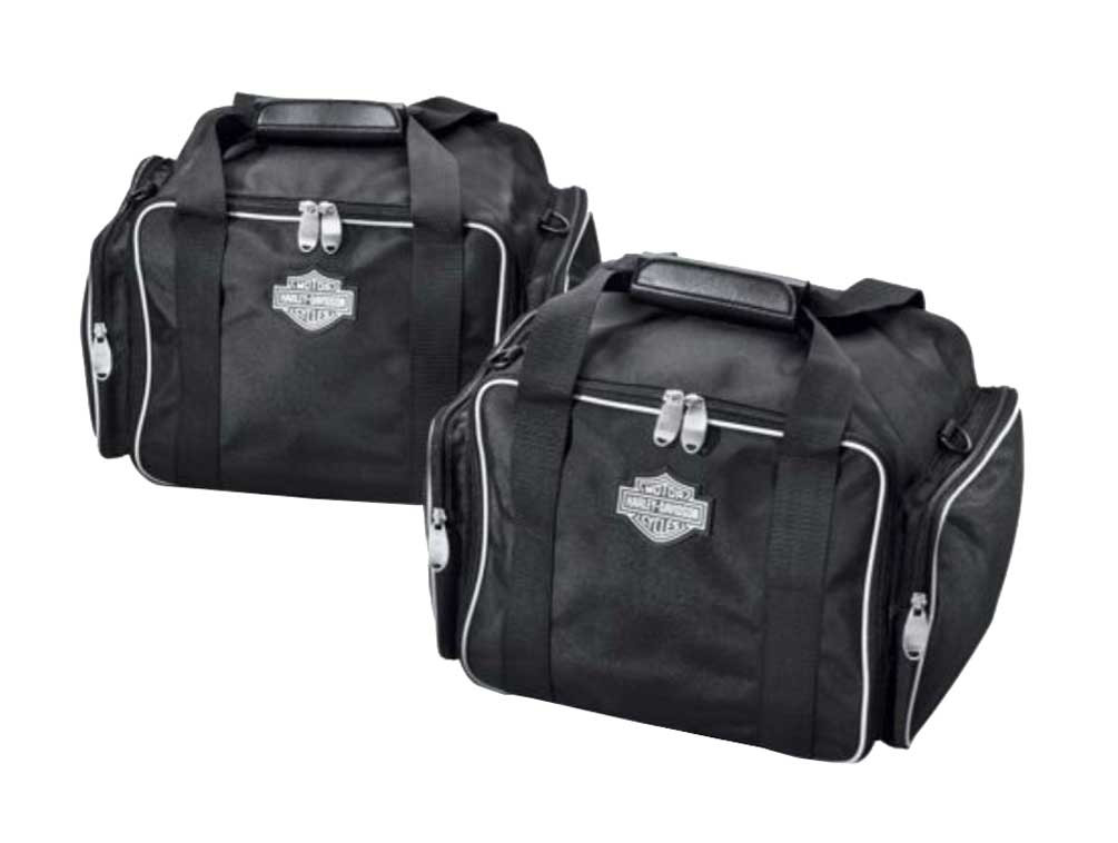 Harley-Davidson® Trunk Travel Packs, Set of 2, Black Bar & Shield