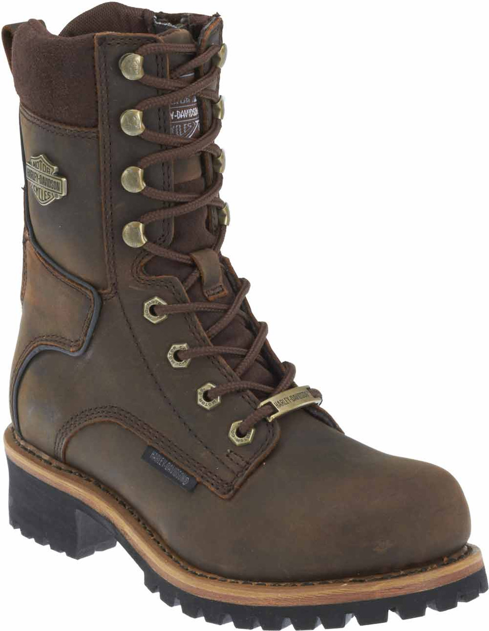 Harley-Davidson® Women's Tyson 7-Inch Brown Logger Motorcycle
