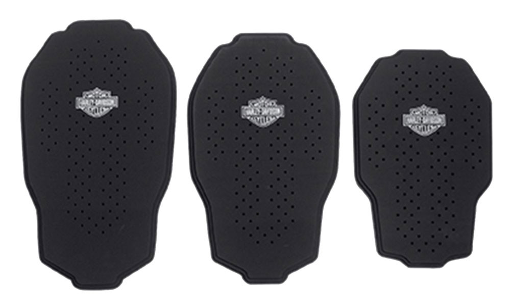 HarleyDavidson® Unisex TriLayer Back Body Armor, 3 Sizes Available