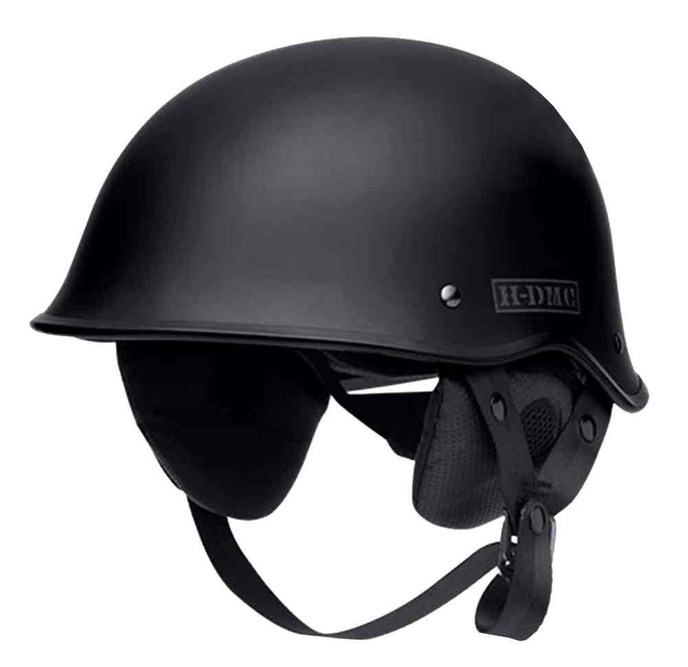 Harley-Davidson® Men's Black Label Lone Star Half Helmet, Black 98306-14VM