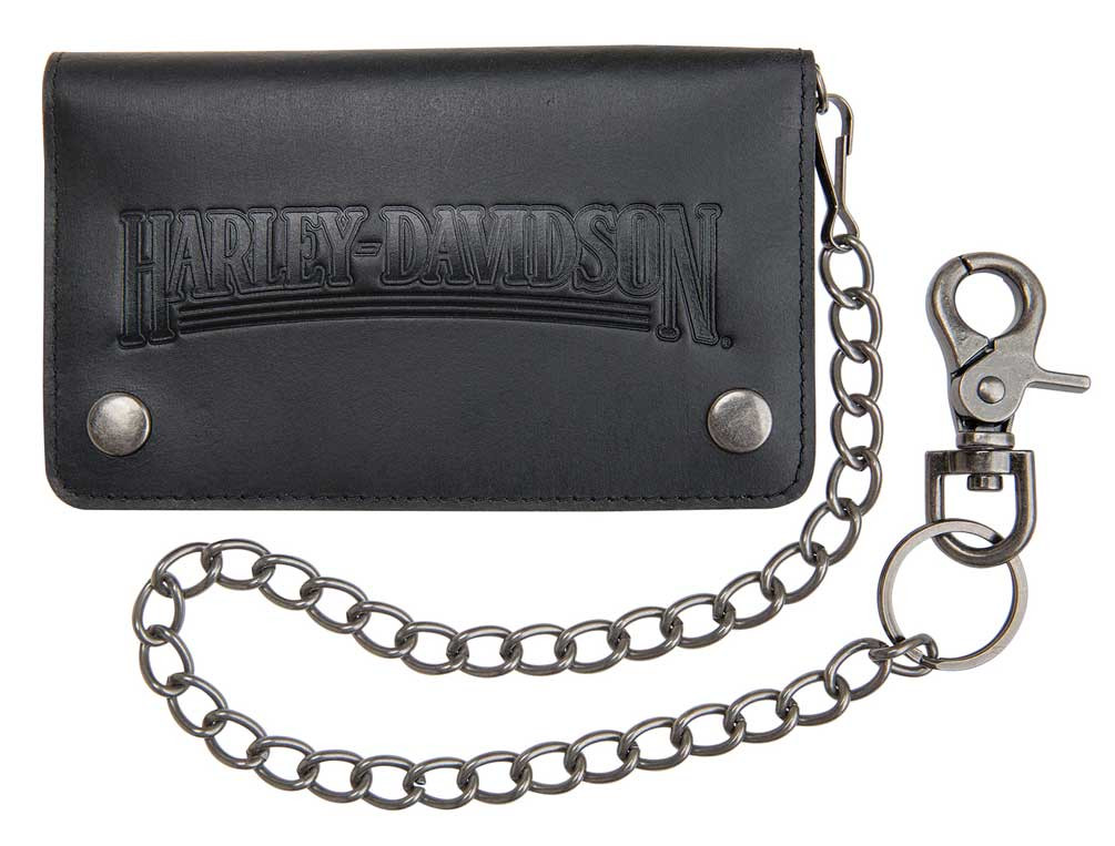 biker leather wallet