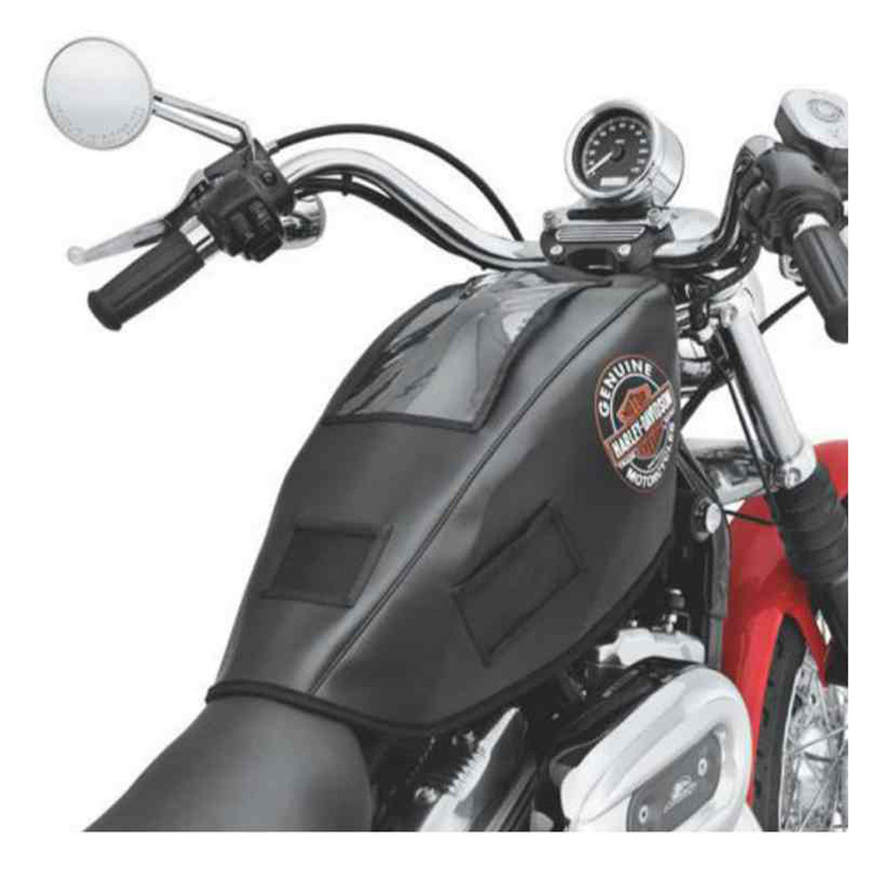 4.5 Gallon Black Fuel Tank Shield Bra For Harley Iron 883 Sportster 1200  Custom