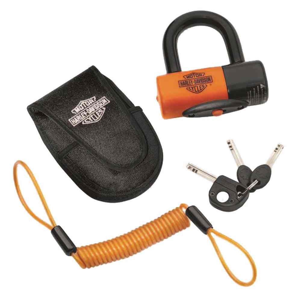 Harley-Davidson® Shackle Lock Kit, Secure Brake Disc or Sprocket