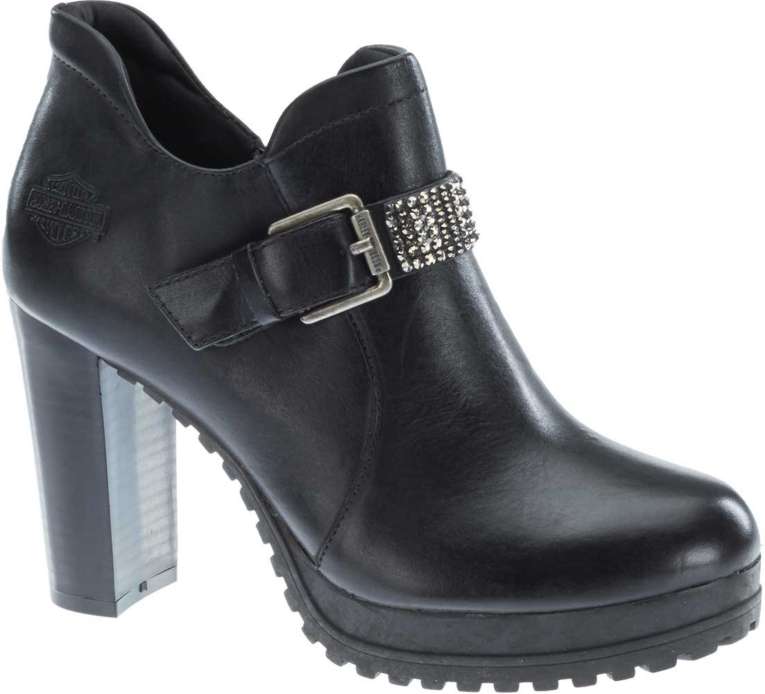 4 inch black booties