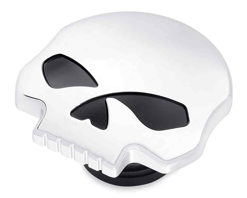 Harley-Davidson® Skull Fuel Cap, Fits Dyna, Softail, Sportster