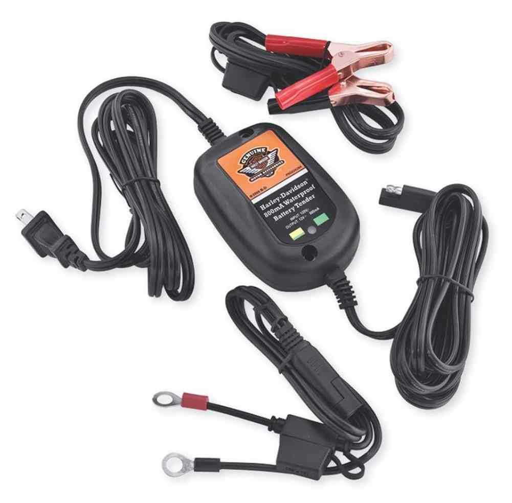 Harley-Davidson® 800mA Waterproof Battery Tender, For 12-Volt