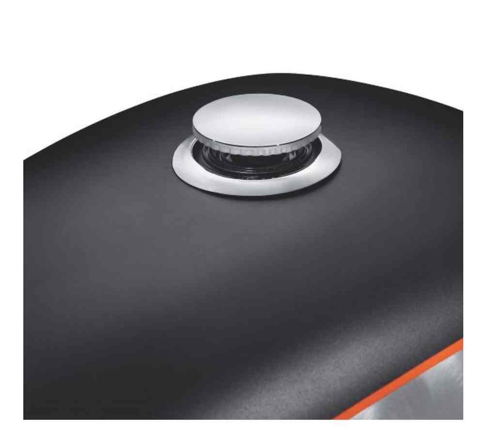 HarleyDavidson® FlushMount Fuel Cap, Fits XL w/ 3.3g Fuel Tank Chrome