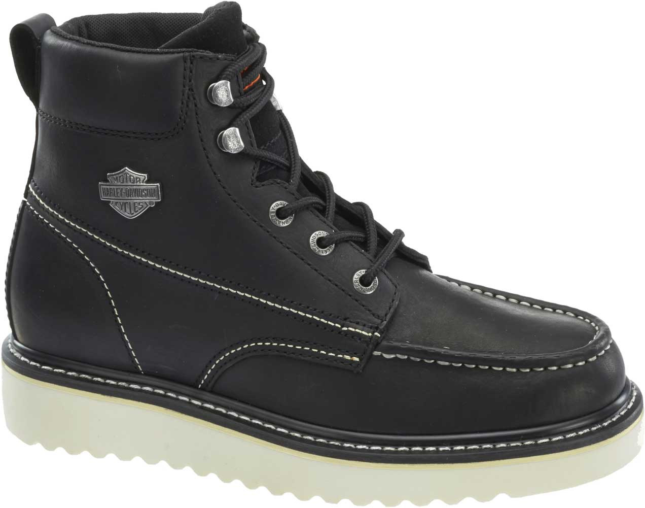 Harley-Davidson® Men's Candler Motorcycle Work Boots Black or Dk