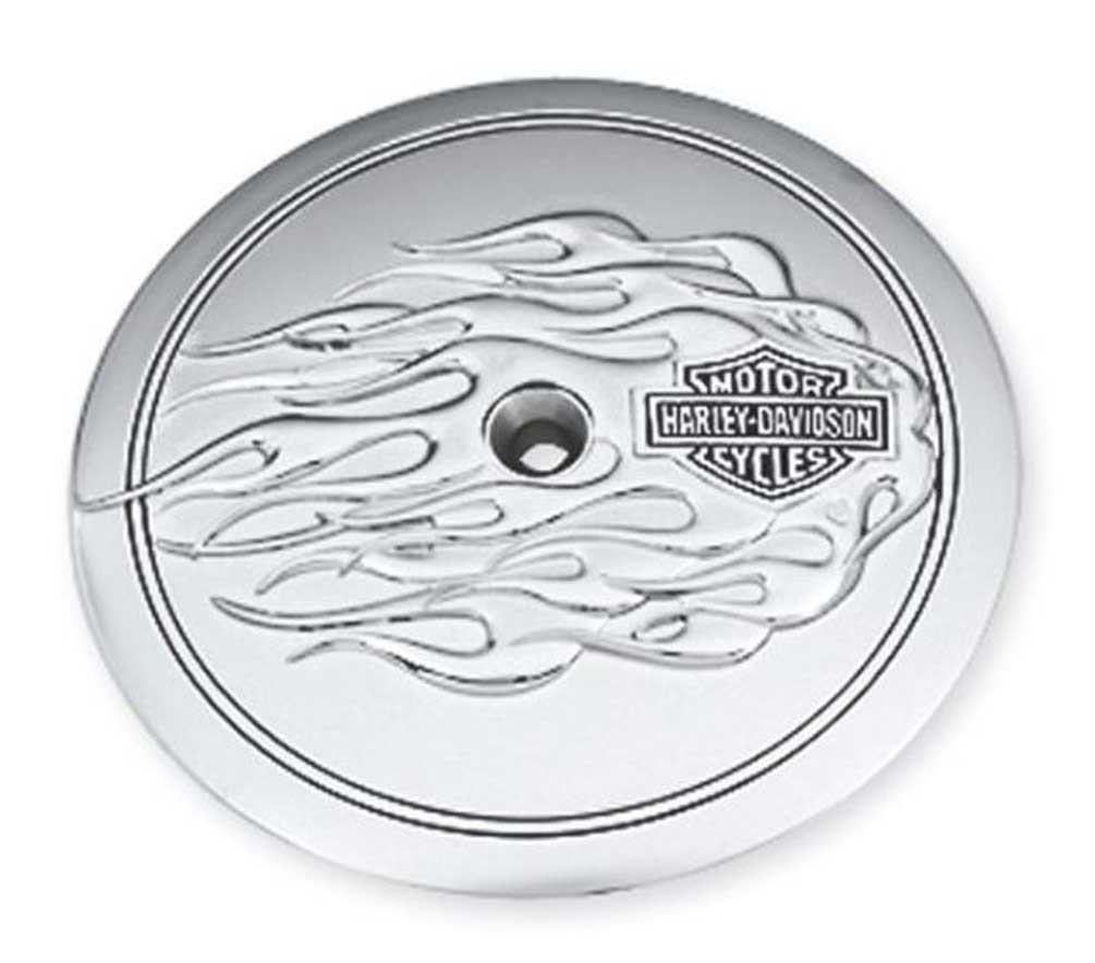 HarleyDavidson® B&S Flames Air Cleaner Trim, Fits Dyna & Etc. Models