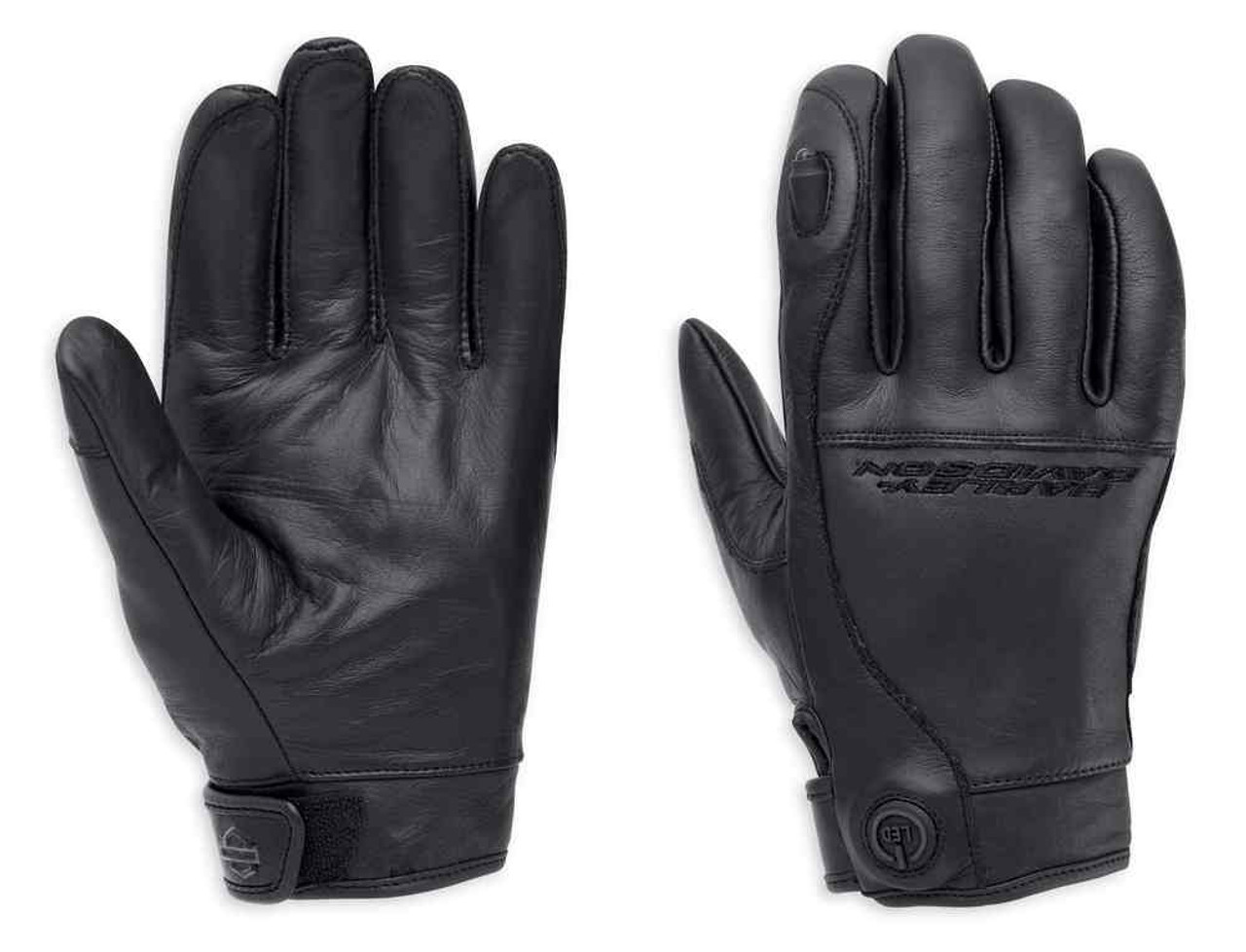 Harley-Davidson® Men's Lambent LED Leather Full-Finger