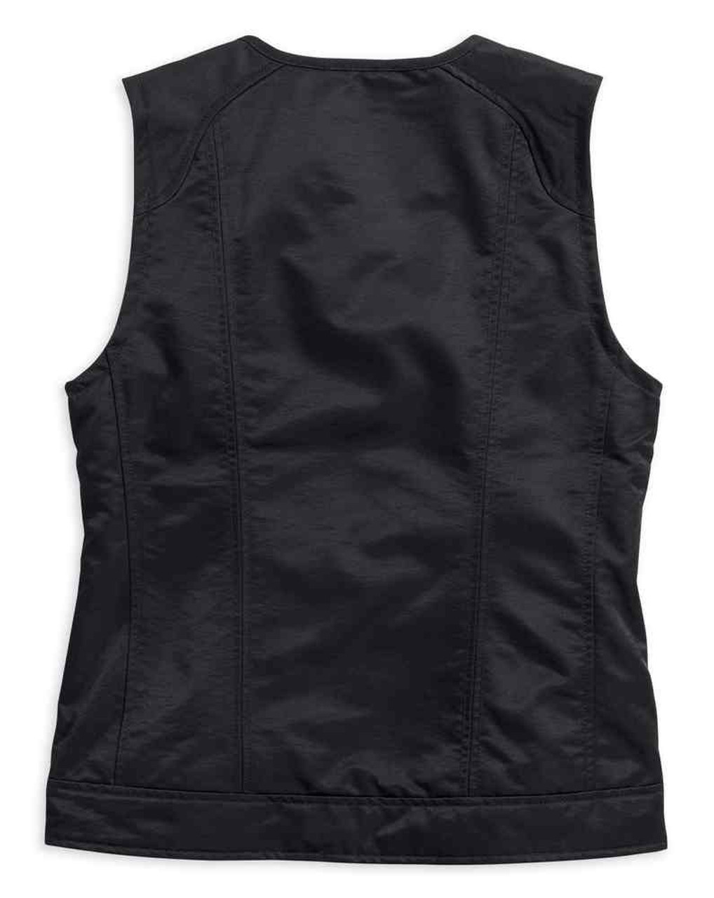 Harley-Davidson® Women's Essential Club Casual Zip Vest, Black 98580 ...