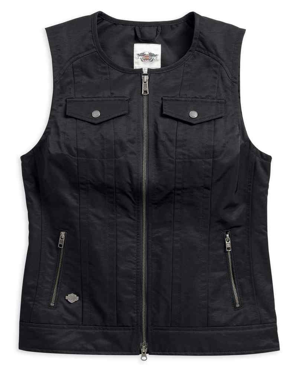 Harley-Davidson® Women's Essential Club Casual Zip Vest