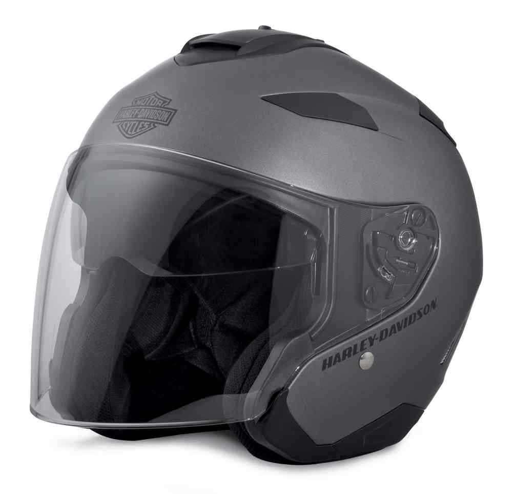 Harley-Davidson® Men's Interchangeable Sun Shield 3/4 Helmet