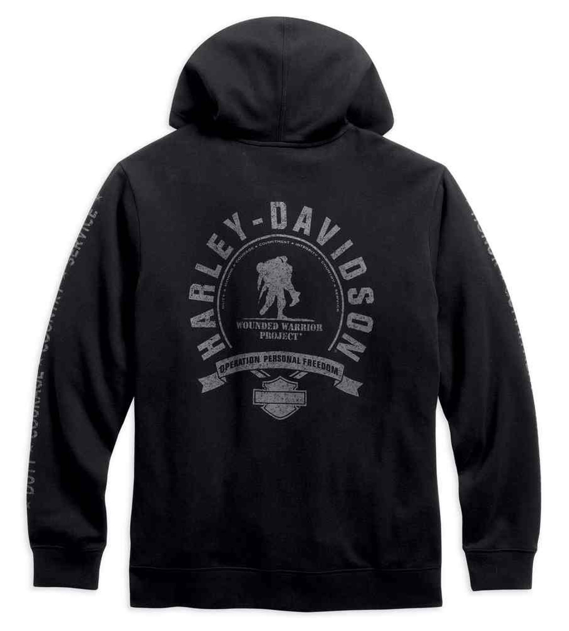 wounded warrior project hooded sweatshirt