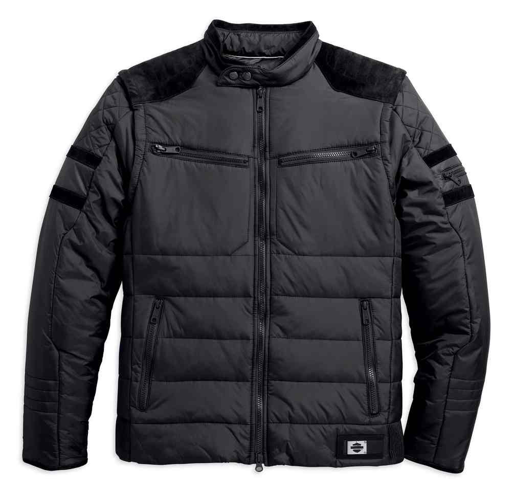 Harley-Davidson® Men's Burnside Avenue Convertible Jacket, Black