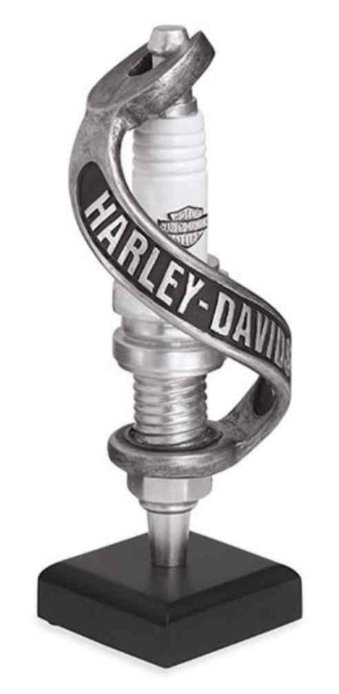 Harley-Davidson® Sculpted Wrench Bar Tapper, Wooden Display Base