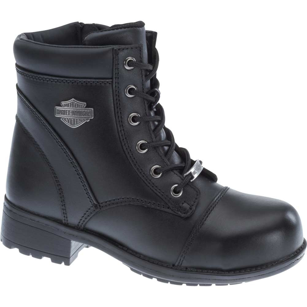 Harley-Davidson ブラックブーツ 25.5cmジッパー付き　美品! Harley-Davidson® Women's Raine 5.5