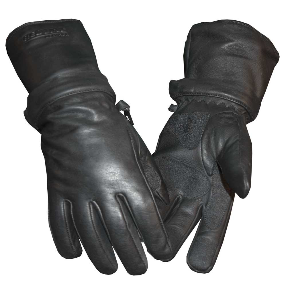 mens fleece lined leather gloves