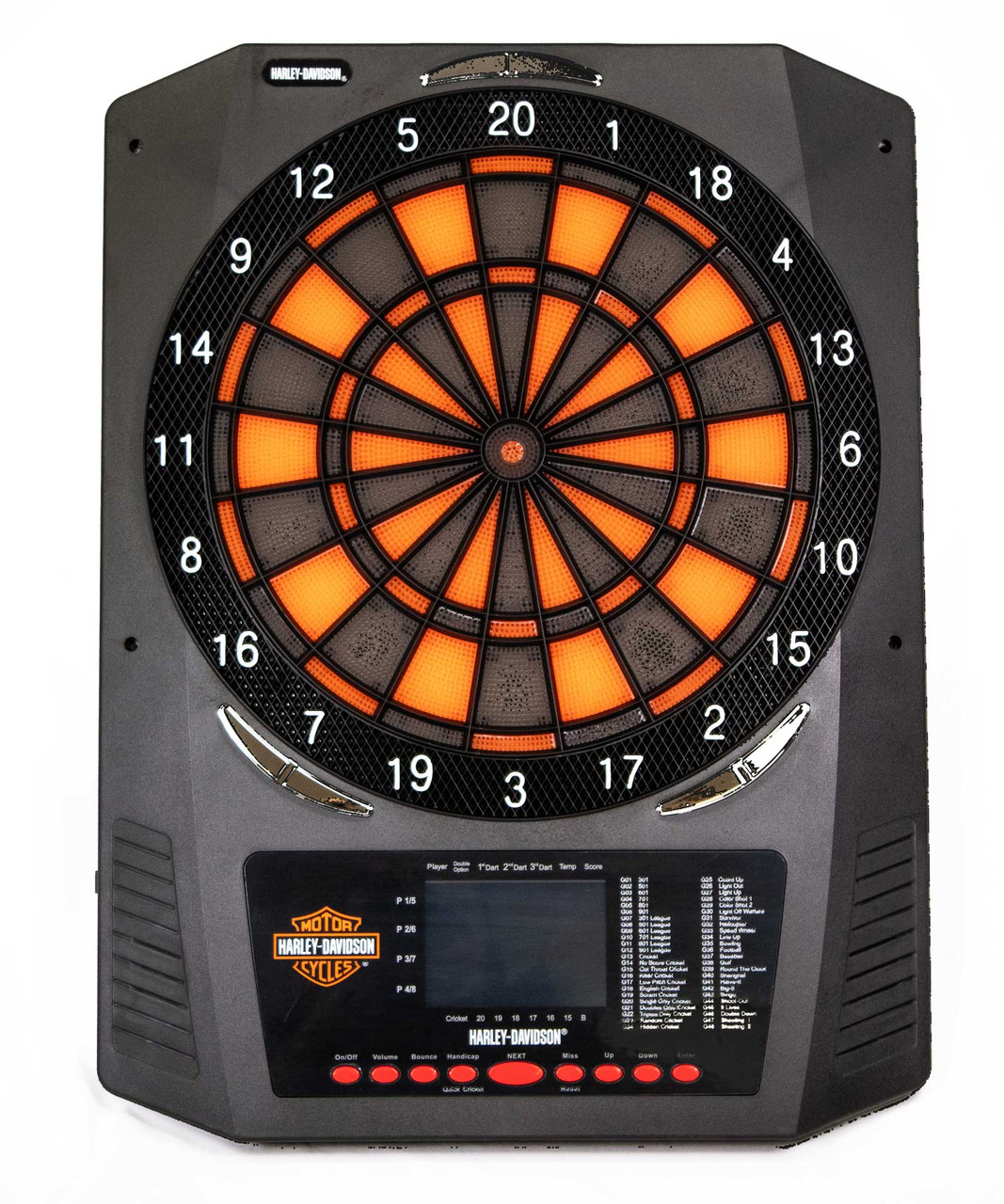 HARLEY-DAVIDSON 電子ダーツ Harley-Davidson® Bar & Shield Electronic Dart Board, 18 x 24 inch