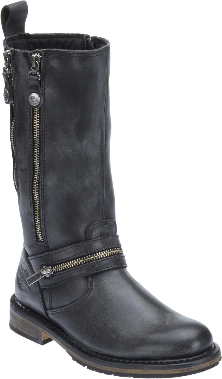 Harley-Davidson® Women's Sackett 10.75-In Leather Motorcycle Boots